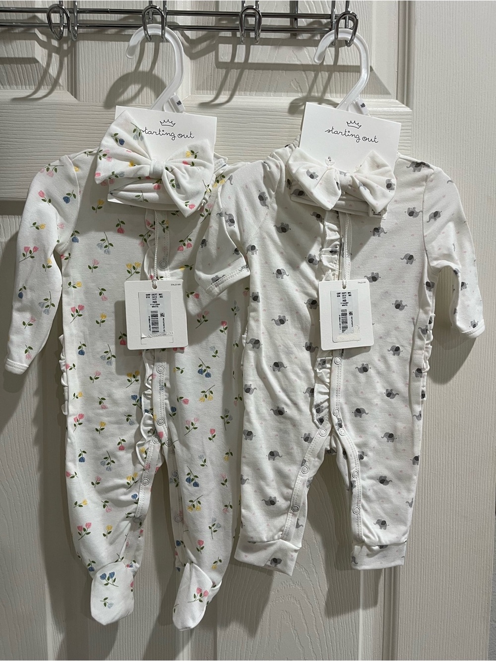 Starting Out Newborn Girl Pajamas